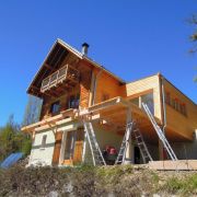 Fabrication de la terrasse et coursive