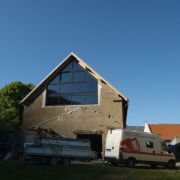 Vue d'ensemble de la façade sud