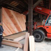 Stockage des éléments préfabriqués